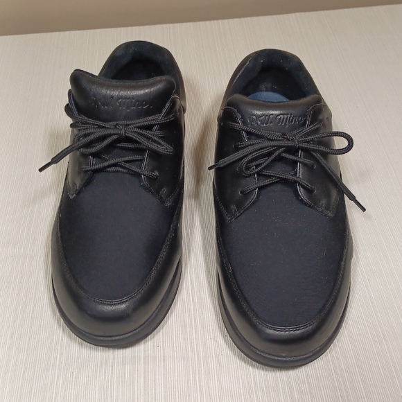 Sz 8 Black "Pleasure" Work Shoes by P. W. Minor - Picture 1 of 7